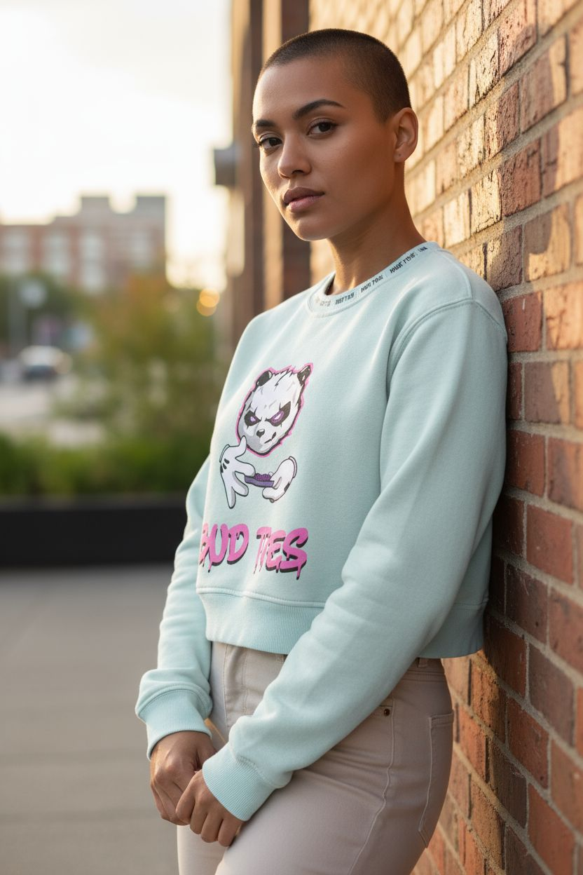 BUDTIES CROP SWEATER